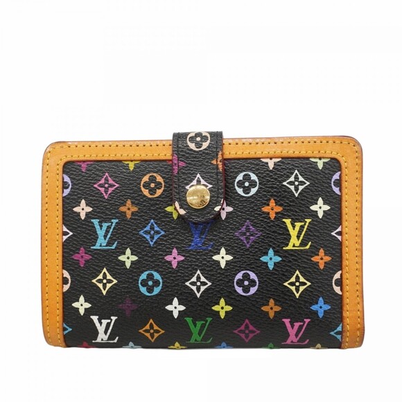 LOUIS VUITTON Accessories - Louis Vuitton Monogram Multicolore Portefeuille Viennois Wallet M92988 Noir W...